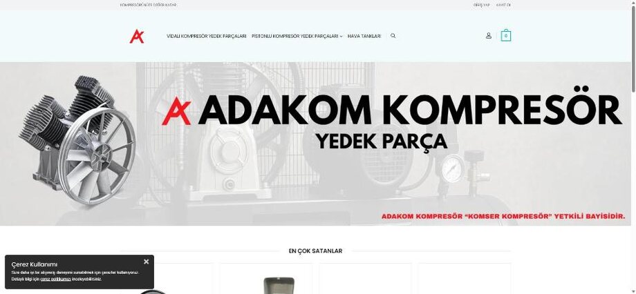 Adakom Kompresör — Yassmedya referansı