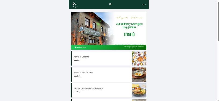 Alaaddinbey Konağı web sitesi — Yassmedya referansı