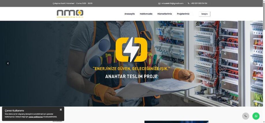 NMO Elektrik — Yassmedya referansı