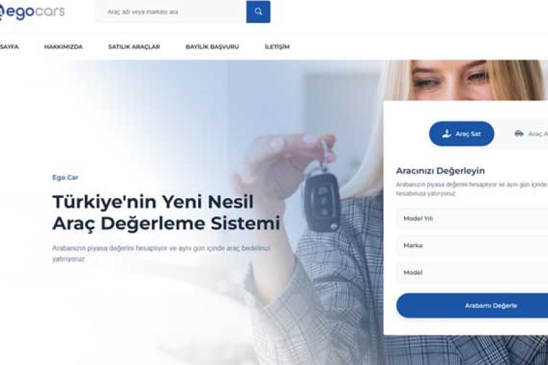 Ego Cars web sitesi — Yass Medya referansı