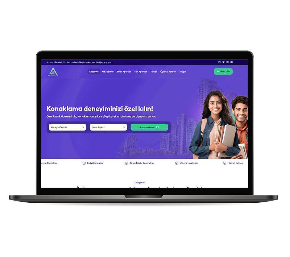 Apart Bul web sitesi — Yassmedya referansı