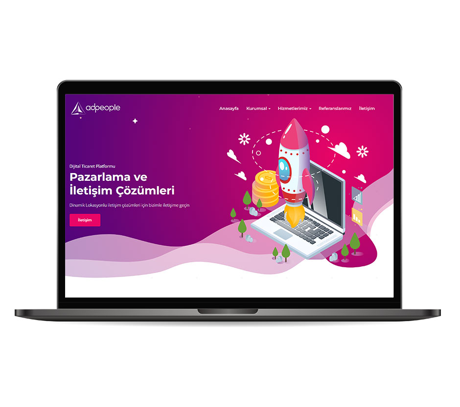 Adpeople web sitesi — Yassmedya referansı