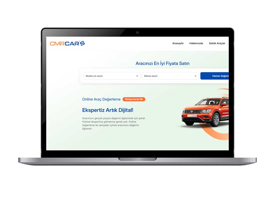 CMR Cars web sitesi — Yassmedya referansı