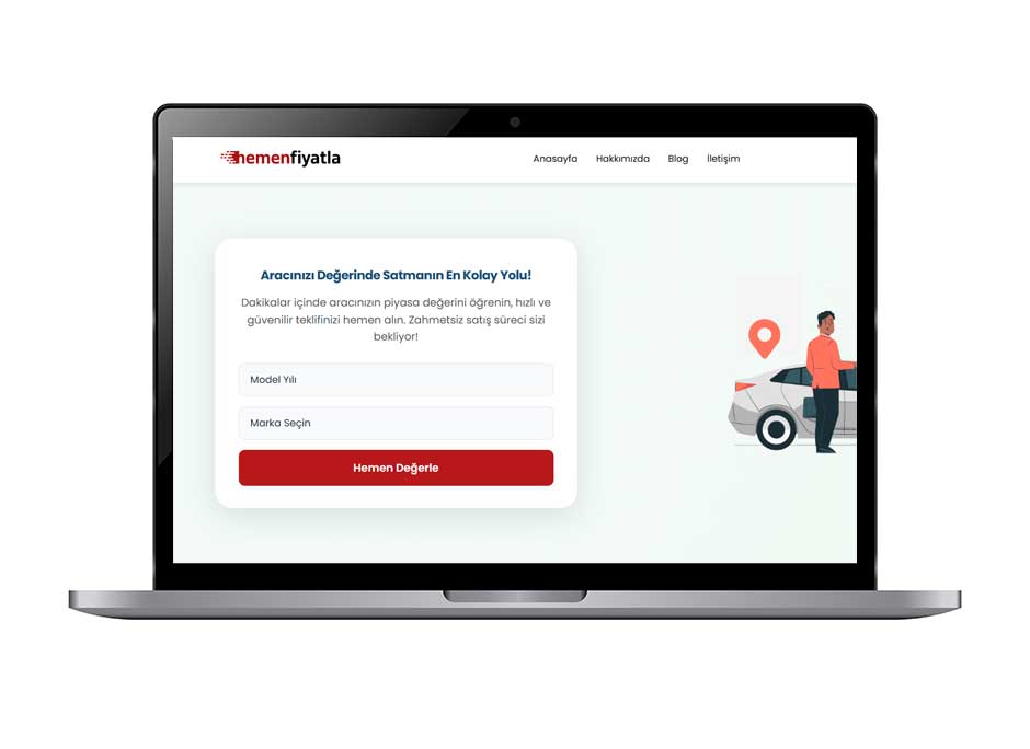 Hemen Fiyatla web sitesi — Yassmedya referansı