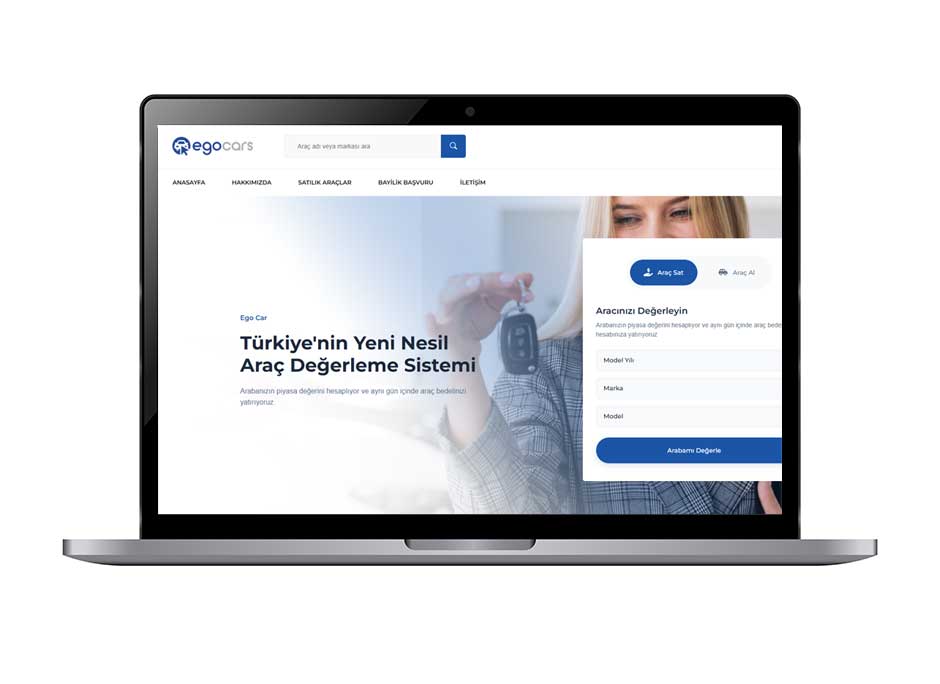 Ego Cars web sitesi — Yassmedya referansı