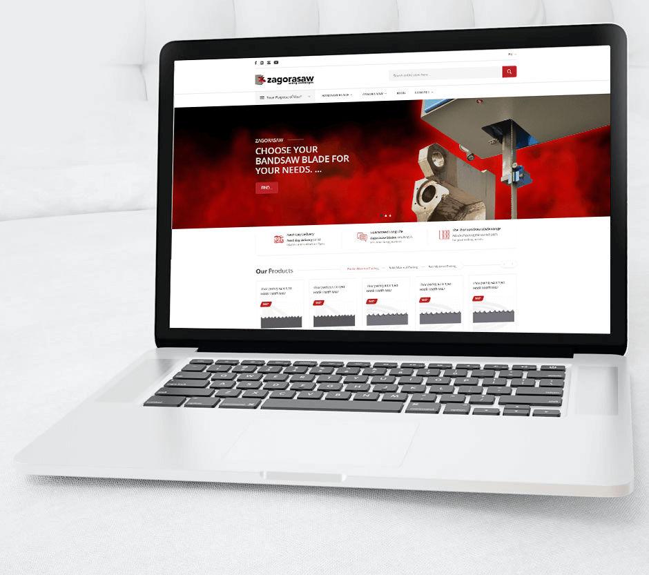 ZagoraSaw web sitesi — Yassmedya referansı